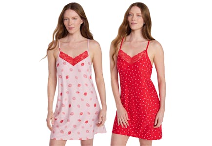 Joyspun Women’s Valentine Chemise