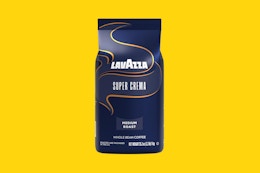 Lavazza Whole Bean 2.2-Pound Coffee, as Low as $15.16 on Amazon card image