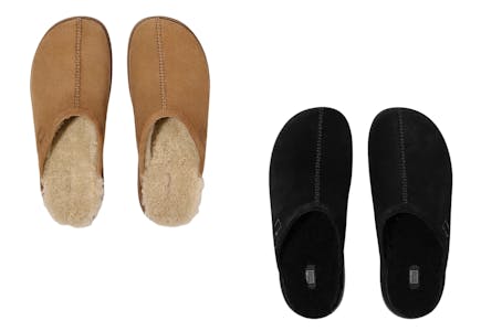 FitFlop Men’s Shearling Slippers