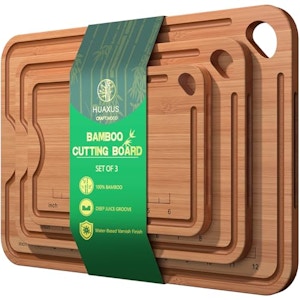 Bamboo Cutting Boards Set