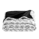 Bare Home Faux Shearling Blanket