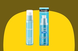 Neutrogena serum bottle on KCL template