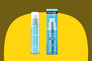 Neutrogena serum bottle on KCL template