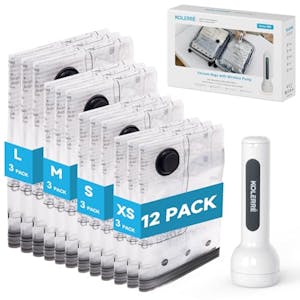 Travel Vacuum Seal Bags + Electric Pump