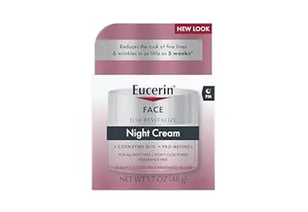 2 Eucerin Anti-Wrinkle Night Creams