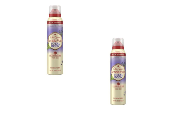2 Old Spice Deodorant Sprays