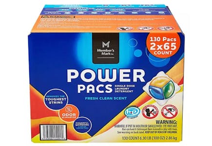 Member's Mark Detergent Power Pacs