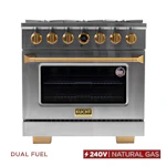 36-in Dual Fuel Range