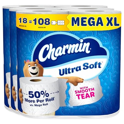 2 Charmin Ultra Soft Toilet Paper