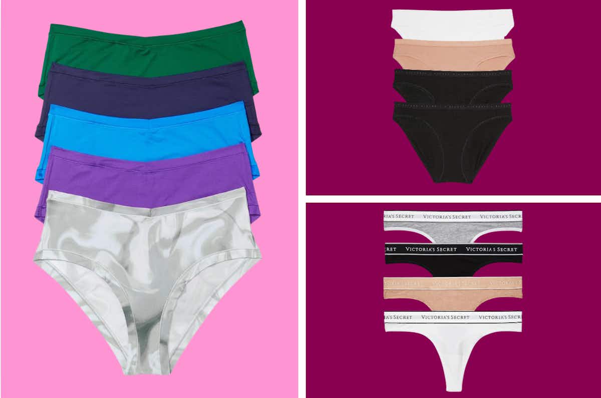 Victoria's Secret Underwear Packs, Just $9.99 on Amazon