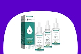 Hyaluronic Acid Serum 3-Pack, Just $9.45 on Amazon card image