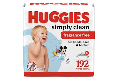 5 Huggies Baby Wipes Packs