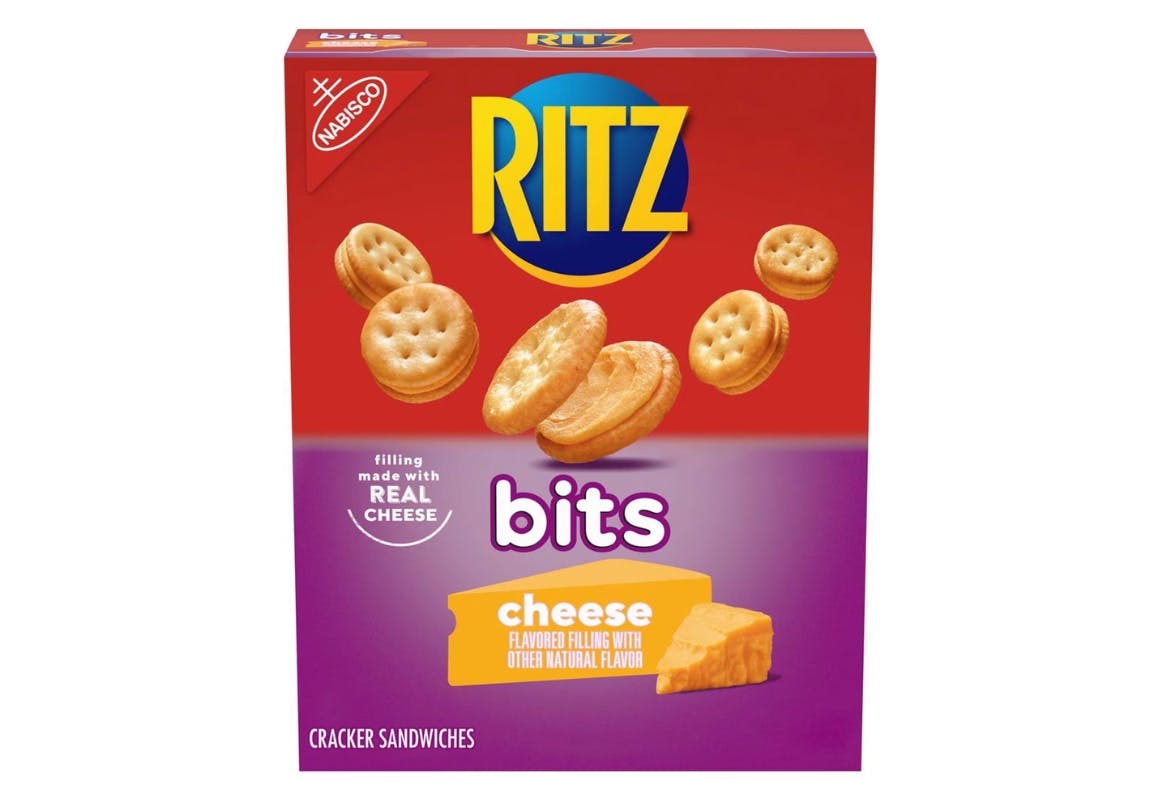 4 Ritz Bits Crackers Boxes