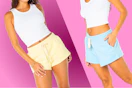 Walmart Celebrity Pink women's shorts