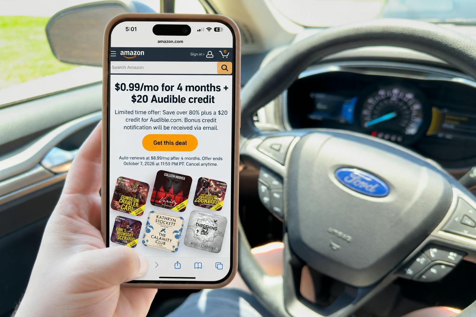 audible moneymaker deal ft