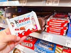 Get Paid to Buy a 4-Pack of Kinder Chocolate Bars at Walmart card image