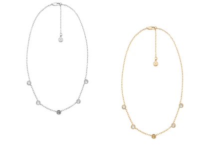 Michael Kors Bezeled Necklace