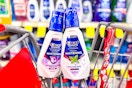 2 bottles of crest 3d white mouthwash in a cart