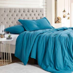 King Crinkle Duvet Set