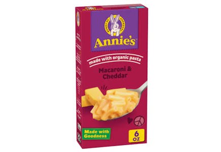 5 Annie's Macaroni & Cheese Boxes