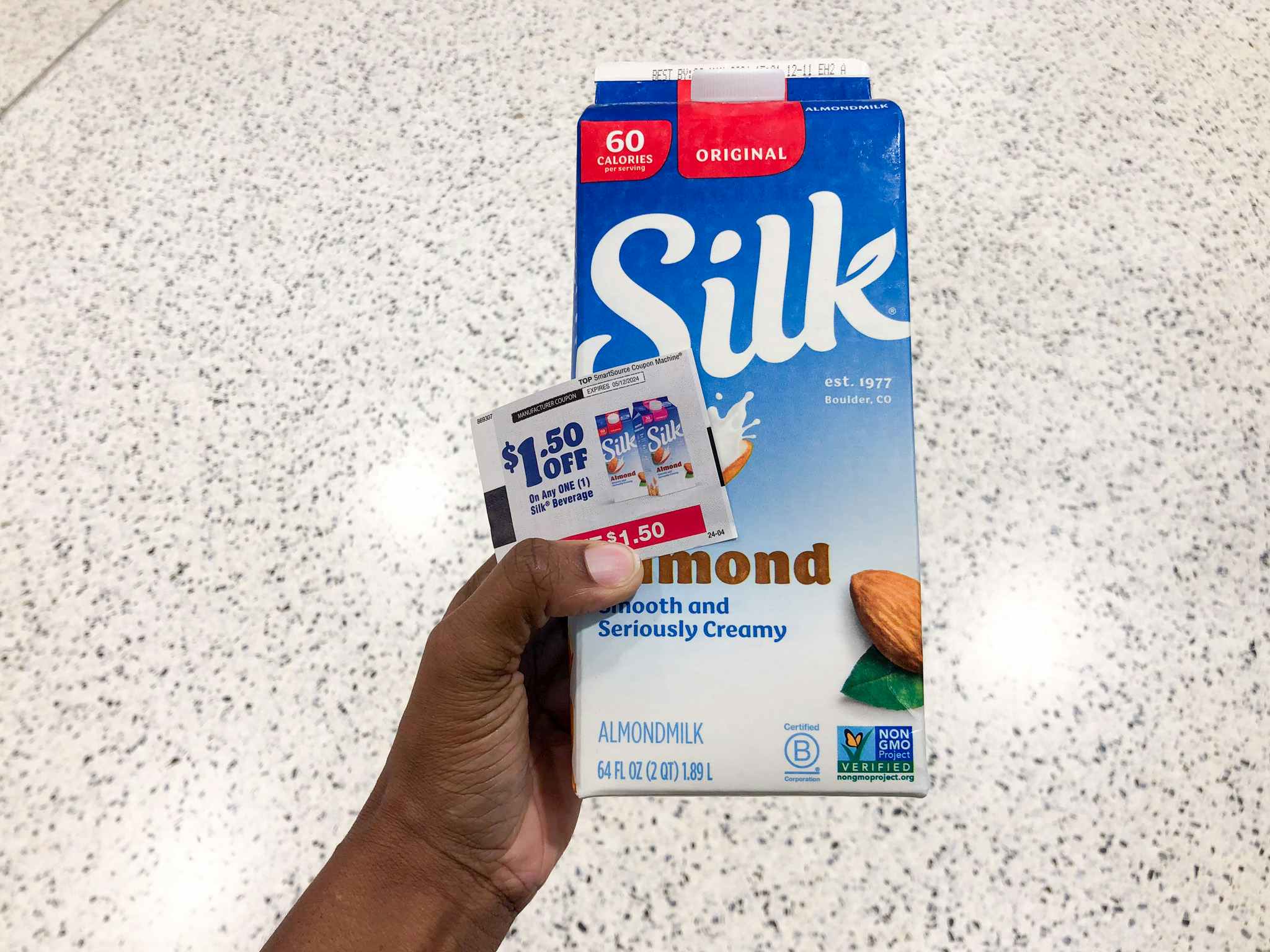 publix silk almond milk 1