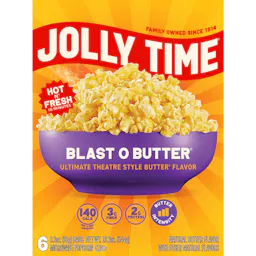 Jolly Time Popcorn 6-Pack