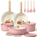 CAROTE 19pcs Pots and Pans Set