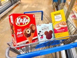 Kit Kat, Mickey Mouse, and Nestle Toll House frozen desserts