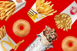 Friday the 13th Food Deals: BOGO Burritos, Free Fries, $0.13 Donuts, + More card image