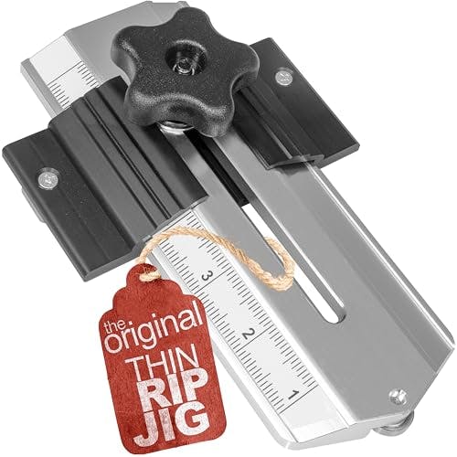 Thin Rip Table Saw Jig