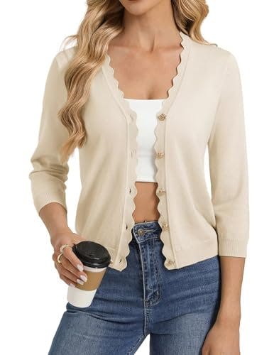 Women's Cropped Cardigan