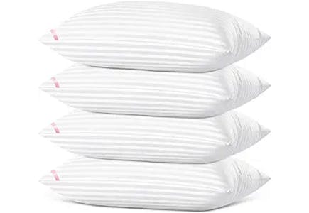 Queen-Sized Bed Pillow 4-Pack