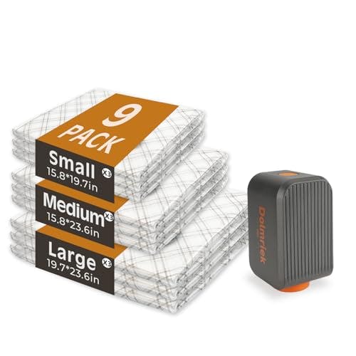 Travel Vacuum Storage Bags 9-Pack