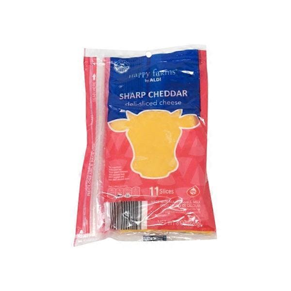 Deli Sliced Sharp Cheddar Cheese
