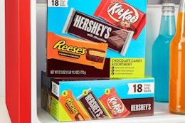 Hershey's Chocolate Variety Box 18-Pack, as Low as $11.39 on Amazon card image