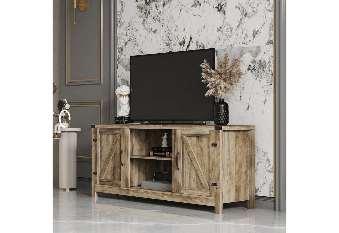Modern Farmhouse Rustic TV Stand