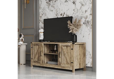 Modern Farmhouse Rustic TV Stand