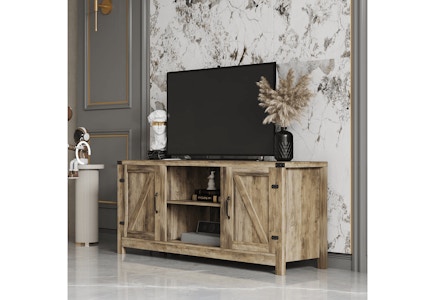Modern Farmhouse Rustic TV Stand