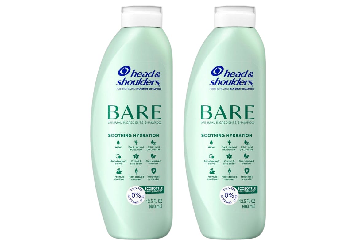 2 Head & Shoulders Bare Shampoos