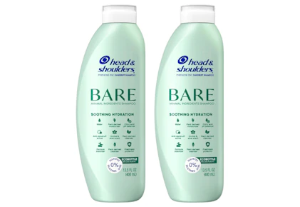 2 Head & Shoulders Bare Shampoos