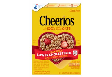 General Mills Cereal Box