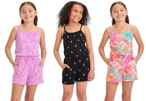 Cat & Jack Kids' Sleeveless Knit Romper