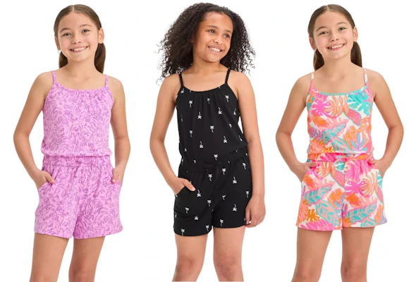 Cat & Jack Kids' Sleeveless Knit Romper