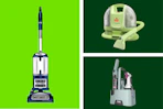 Shark and Bissell floor cleaners