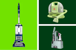 Shark and Bissell floor cleaners