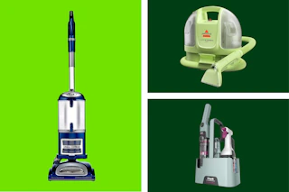 Shark and Bissell floor cleaners