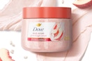 peach dove body scrub 