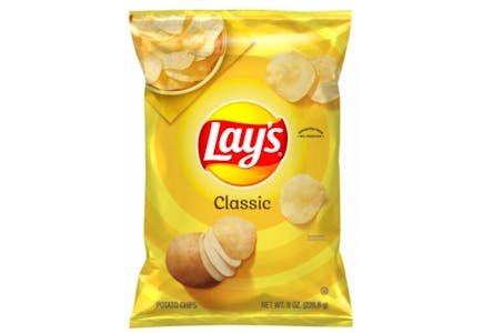 2 Lay's Chips Bags