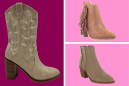 Walmart Clearance Deals on Women’s Boots — Prices Start as Little as $12 card image