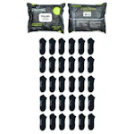 Spalding Men's No-Show Socks 30-Pack